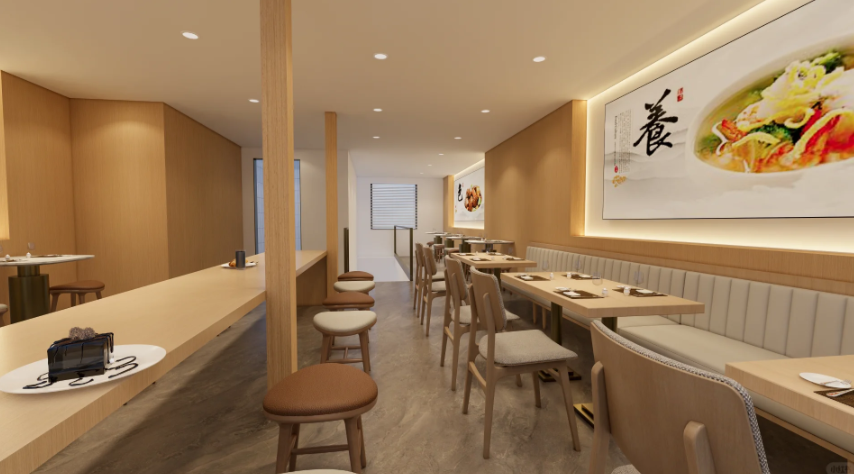 北京中型餐厅装修设计